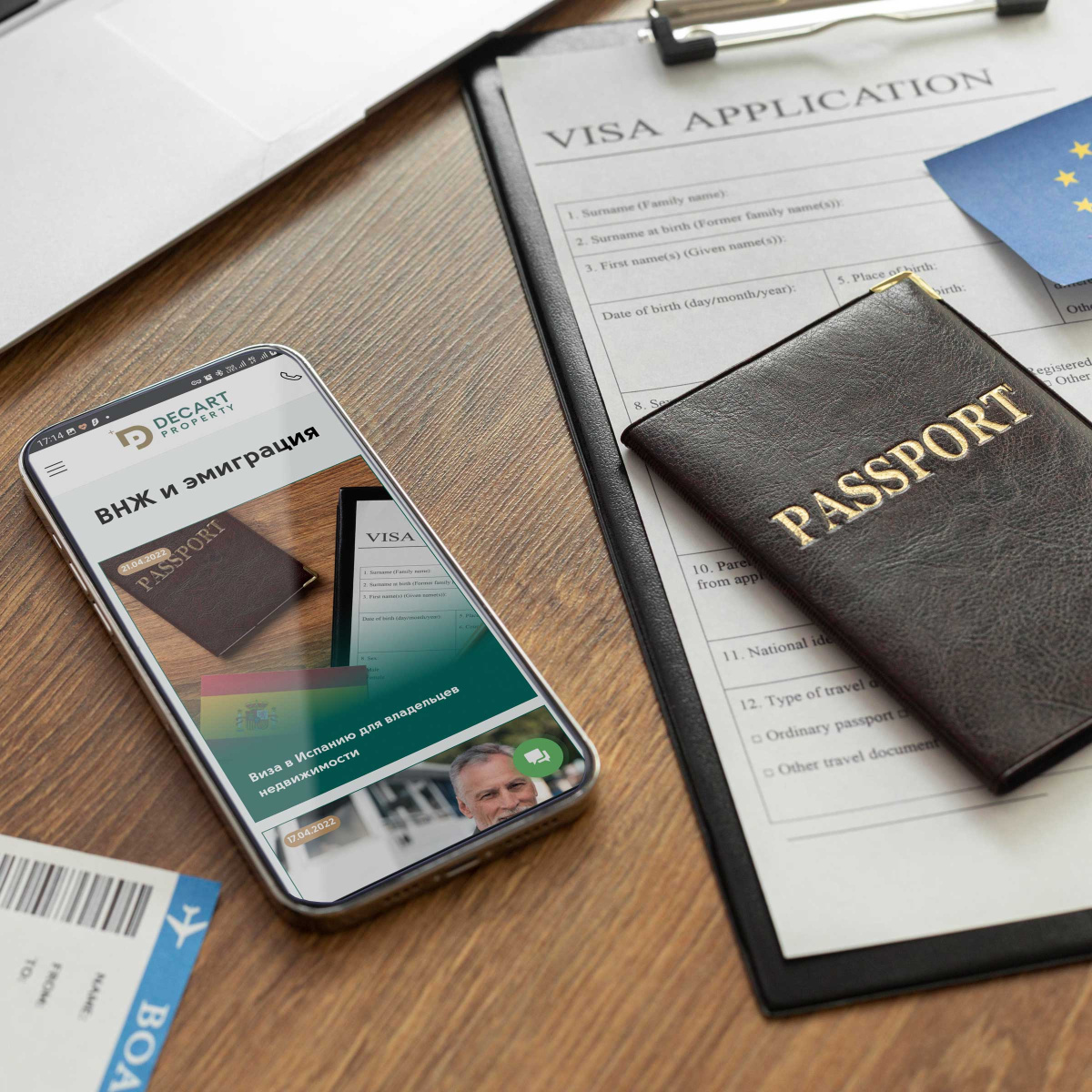 Визы и ВНЖ для россиян 2022 году